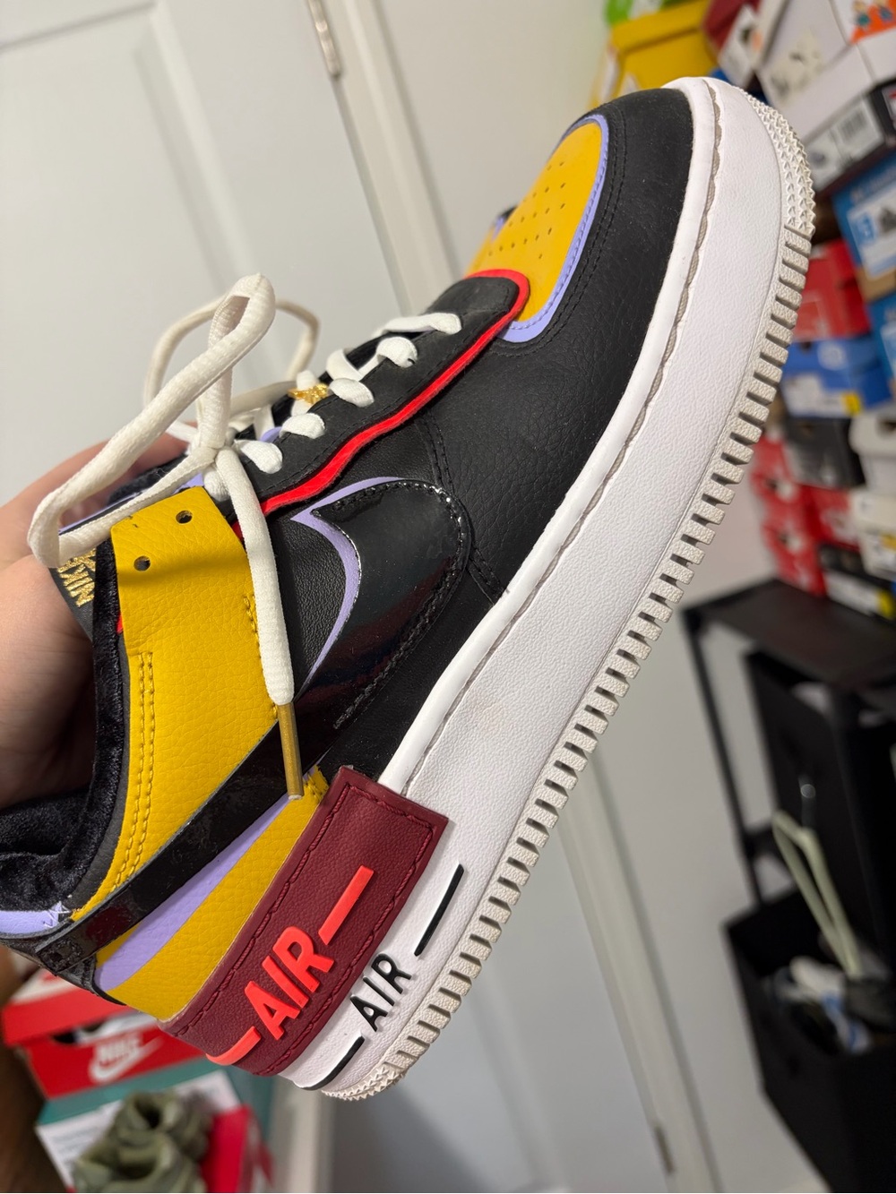 Nike Air Force 1 Shadow “Sisterhood” (style DO6116-700) in Women’s US 9.